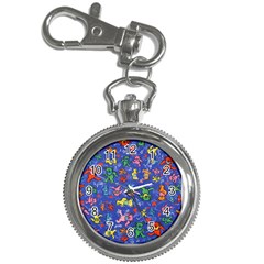 Grateful Dead Dancing Bears Pattern Key Chain Watches