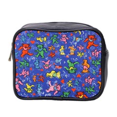 Grateful Dead Dancing Bears Pattern Mini Toiletries Bag (two Sides)