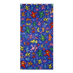 Grateful Dead Dancing Bears Pattern Shower Curtain 36  X 72  (stall) 