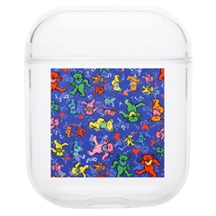 Grateful Dead Dancing Bears Pattern Soft Tpu Airpods 1/2 Case by Salmanaz77