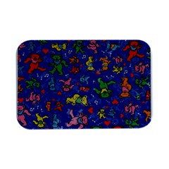 Grateful Dead Dancing Bears Pattern Open Lid Metal Box (silver)   by Salmanaz77