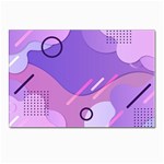 Colorful Labstract Wallpaper Theme Postcard 4 x 6  (Pkg of 10) Front