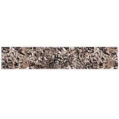 Earth Tones Fall Abstract Textured Print Large Premium Plush Fleece Scarf 