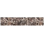 Earth Tones Fall Abstract Textured Print Large Premium Plush Fleece Scarf  Front