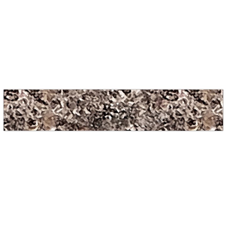 Earth Tones Fall Abstract Textured Print Large Premium Plush Fleece Scarf 