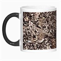 Earth Tones Fall Abstract Textured Print Morph Mug by dflcprintsclothing