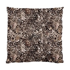 Earth Tones Fall Abstract Textured Print Standard Cushion Case (one Side)