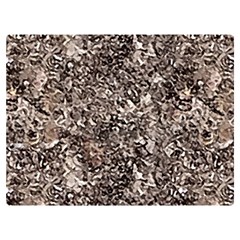 Earth Tones Fall Abstract Textured Print Premium Plush Fleece Blanket (extra Small) by dflcprintsclothing