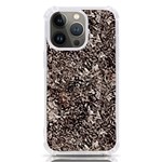 Earth Tones Fall Abstract Textured Print iPhone 13 Pro TPU UV Print Case Front