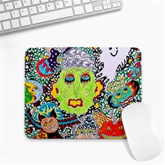 Supersonic Monster Mash Small Mousepad by chellerayartisans