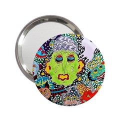 Supersonic Monster Mash 2 25  Handbag Mirrors by chellerayartisans