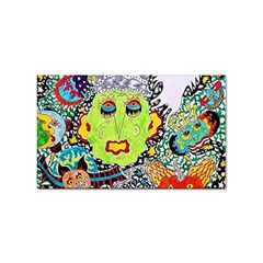 Supersonic Monster Mash Sticker Rectangular (10 Pack) by chellerayartisans