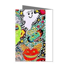 Supersonic Monster Mash Mini Greeting Cards (pkg Of 8)