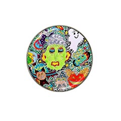 Supersonic Monster Mash Hat Clip Ball Marker (4 Pack) by chellerayartisans