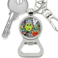 Supersonic Monster Mash Bottle Opener Key Chain by chellerayartisans