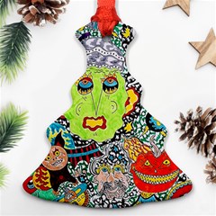 Supersonic Monster Mash Ornament (christmas Tree) 