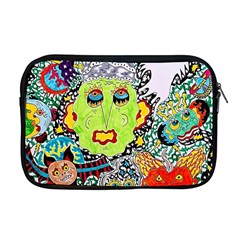 Supersonic Monster Mash Apple Macbook Pro 17  Zipper Case by chellerayartisans