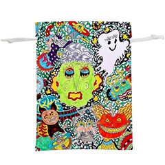 Supersonic Monster Mash Lightweight Drawstring Pouch (xl)