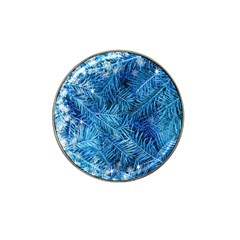 Blue Christmas Tree Branch Texture, Winter Texture, Tree Texture, Tree Branches Hat Clip Ball Marker by kyorashop23