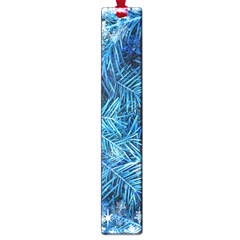 Blue Christmas Tree Branch Texture, Winter Texture, Tree Texture, Tree Branches Large Book Marks by kyorashop23