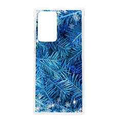 Blue Christmas Tree Branch Texture, Winter Texture, Tree Texture, Tree Branches Samsung Galaxy Note 20 Ultra Tpu Uv Case by kyorashop23