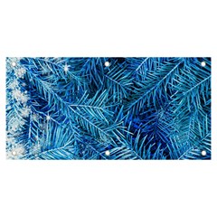 Blue Christmas Tree Branch Texture, Winter Texture, Tree Texture, Tree Branches Banner And Sign 6  X 3 