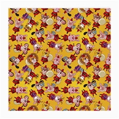 Cartoon Xmas Characters Pattern Medium Glasses Cloth by kyorashop23