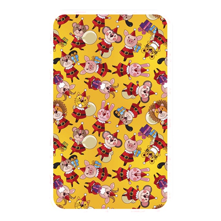 Cartoon Xmas Characters Pattern Memory Card Reader (Rectangular)