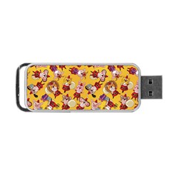 Cartoon Xmas Characters Pattern Portable Usb Flash (one Side) by kyorashop23