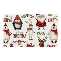 Christmas Characters Pattern, Xmas Backgrounds Banner and Sign 5  x 3 