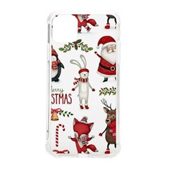 Christmas Characters Pattern, Xmas Backgrounds Iphone 11 Pro Max 6 5 Inch Tpu Uv Print Case by kyorashop23