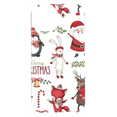 Christmas Characters Pattern, Xmas Backgrounds Iphone 15 Plus Black Uv Print Pc Hardshell Case by kyorashop23