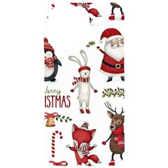 Christmas Characters Pattern, Xmas Backgrounds Iphone 15 Pro Max Black Uv Print Pc Hardshell Case