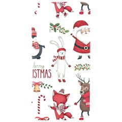 Christmas Characters Pattern, Xmas Backgrounds Samsung Galaxy S24 6 2 Inch Black Tpu Uv Case by kyorashop23