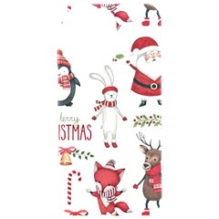 Christmas Characters Pattern, Xmas Backgrounds Iphone 15 Pro Max Black Uv Print Pc Hardshell Case by kyorashop23