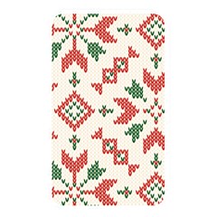 Christmas Texture, New Year, Red-green Christmas Ornament Texture Memory Card Reader (rectangular) by kyorashop23