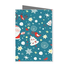 Christmas, Decorative, Desenho, Pattern Mini Greeting Cards (pkg Of 8)