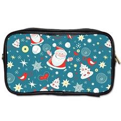 Christmas, Decorative, Desenho, Pattern Toiletries Bag (one Side) by kyorashop23