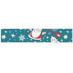 Christmas, Decorative, Desenho, Pattern Large Premium Plush Fleece Scarf 