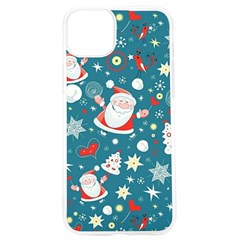 Christmas, Decorative, Desenho, Pattern Iphone 15 Pro Tpu Uv Print Case by kyorashop23