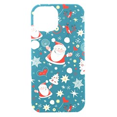 Christmas, Decorative, Desenho, Pattern Iphone 15 Black Uv Print Pc Hardshell Case