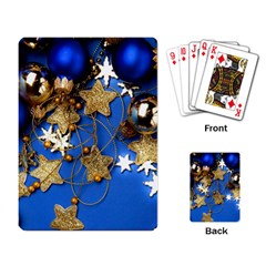 Merry Christmas, Baubles Playing Cards Single Design (rectangle)