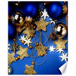 Merry Christmas, Baubles Canvas 11  x 14  10.95 x13.48  Canvas - 1