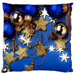 Merry Christmas, Baubles Large Cushion Case (Two Sides) Front