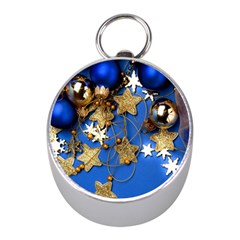 Merry Christmas, Baubles Mini Silver Compasses by kyorashop23