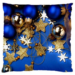 Merry Christmas, Baubles Standard Premium Plush Fleece Cushion Case (one Side) by kyorashop23