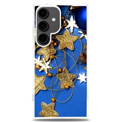 Merry Christmas, Baubles Samsung Galaxy S24 Plus 6 7 Inch Tpu Uv Case by kyorashop23