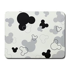 Mickey Mouse, Black, Classic, Cute, Disne Small Mousepad