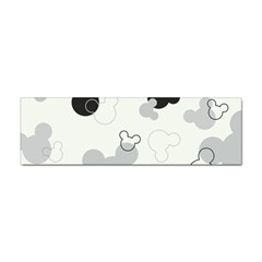 Mickey Mouse, Black, Classic, Cute, Disne Sticker Bumper (10 pack)