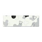 Mickey Mouse, Black, Classic, Cute, Disne Sticker Bumper (100 pack) Front